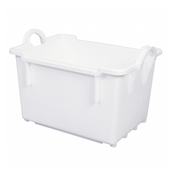 Bac solide 100 litres pour boucherie, charcuterie, poissonnerie