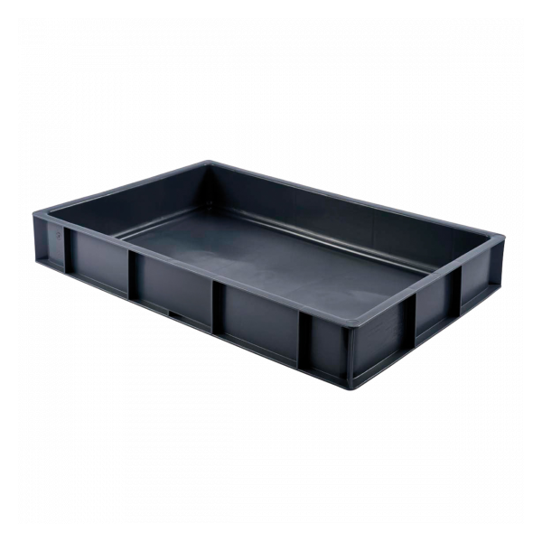 Bac à pâtons 600 x 400 x 90 mm 15 L - gris