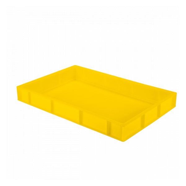 Bac à pâtons 600 x 400 x 76 mm 14 L - jaune