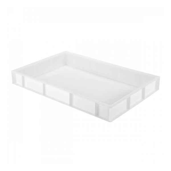 Bac à pâtons 600 x 400 x 76 mm 14 L - blanc