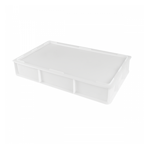 Bac à pâtons 600 x 400 x 76 mm 14 L - blanc