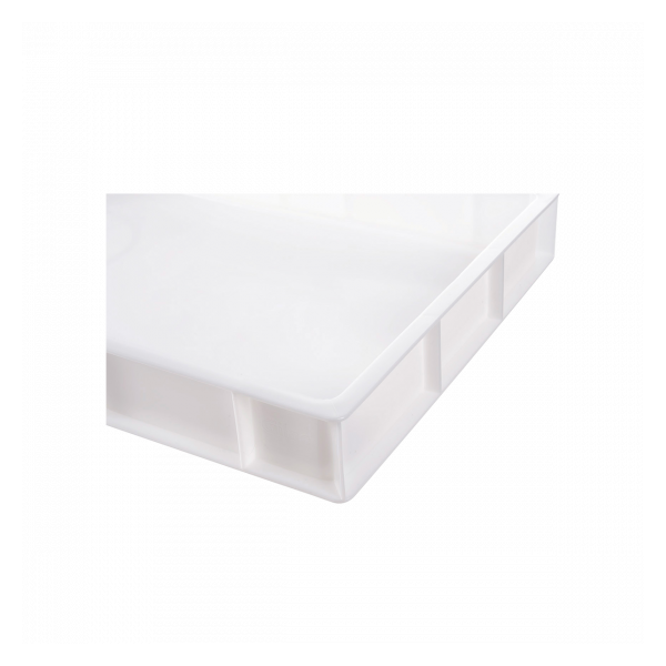 Bac à pâtons 600 x 400 x 55 mm 9 L - blanc