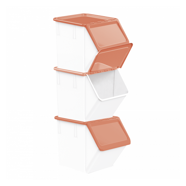 Bac à ingrédient 40 L - couvercle terracotta