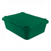 Bac à diviseuse rectangulaire 20 L - vert