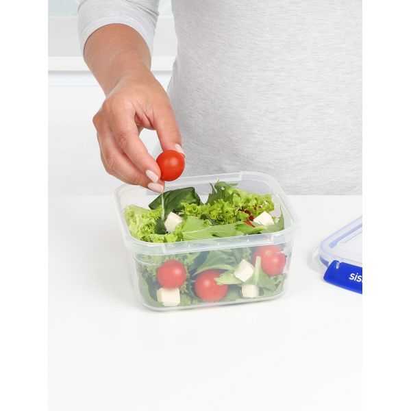 Boîte alimentaire hermétique carrée 1,15 litre