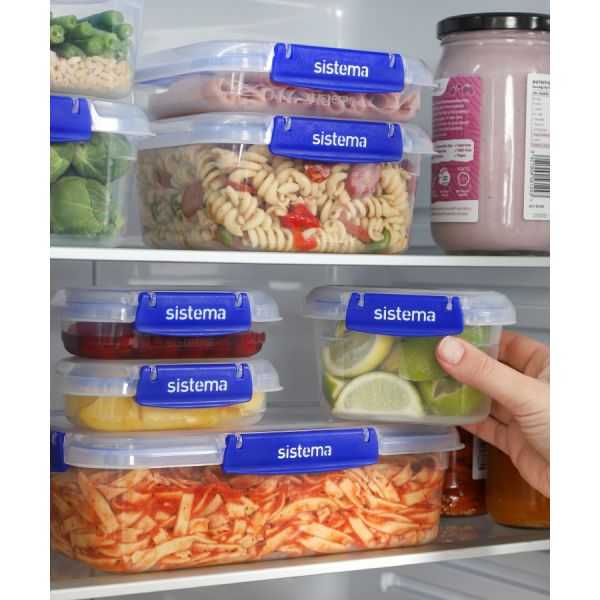 Boîte alimentaire hermétique carrée 1,15 litre