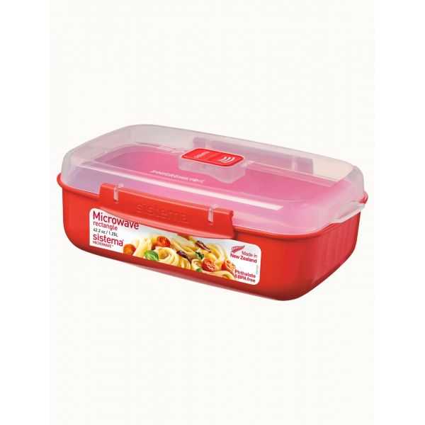 Boîte rectangulaire Spécial Micro Ondes 1,25 Litre