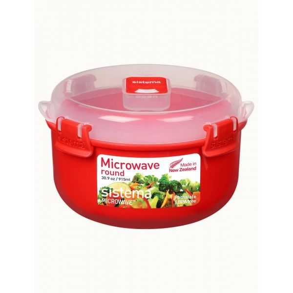 Boîte Ronde Spécial Micro Ondes 915 ml