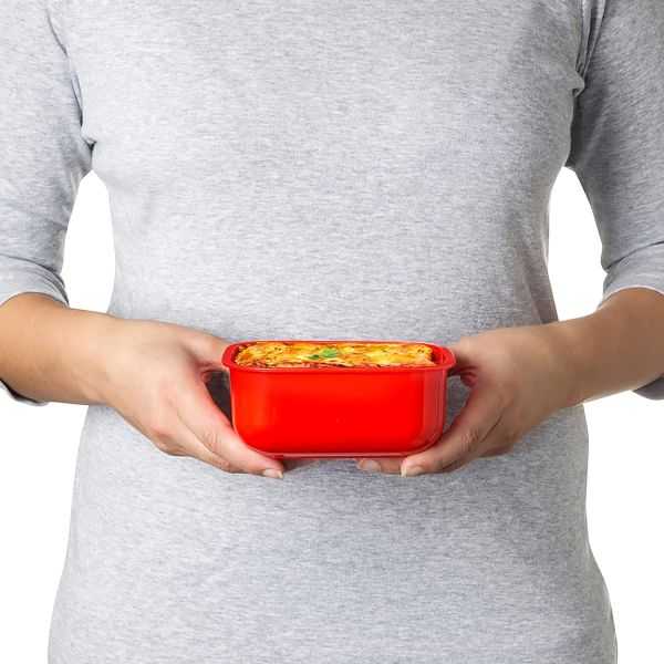 Boîte rectangulaire Spécial Micro Ondes 525 ml