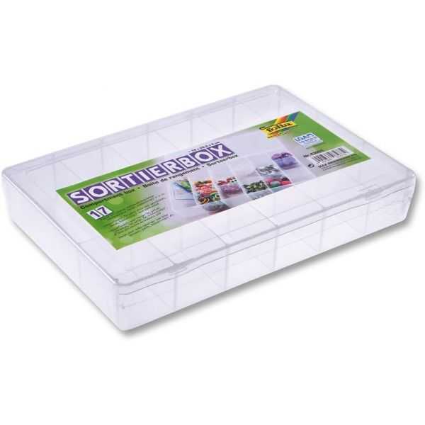 Boite transparente 17 Compartiements