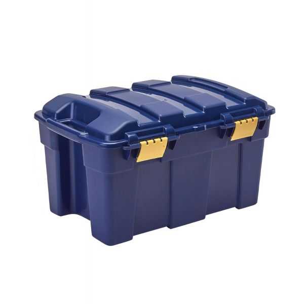 Coffre de rangement en Plastique Solide 40 litres