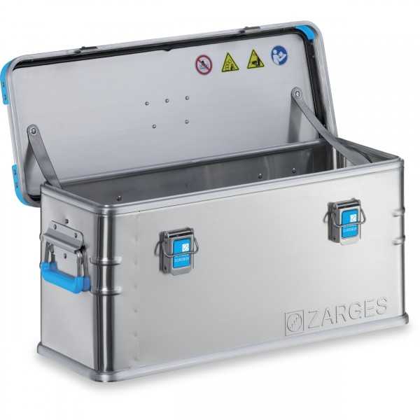 Caisse en Aluminium de Transport avec poignées 69x28x31 cm