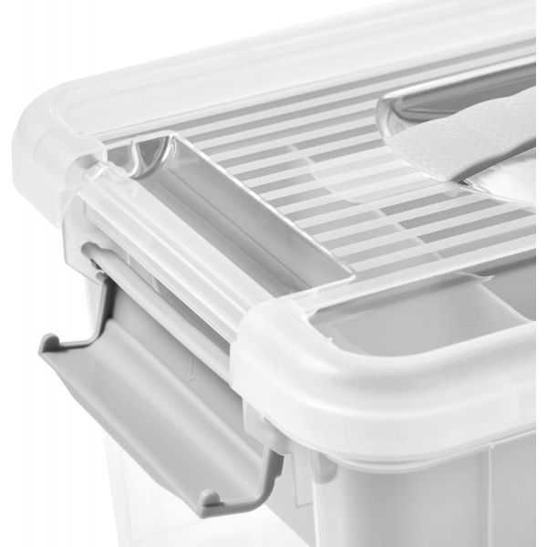 Boîte de Rangement avec insert compartiment mobile