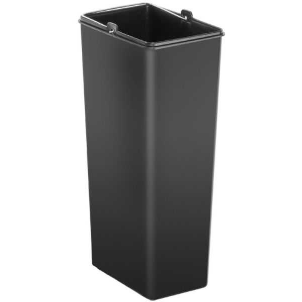 Poubelle de tri sélectif à pédale en inox 3 x 20 litres