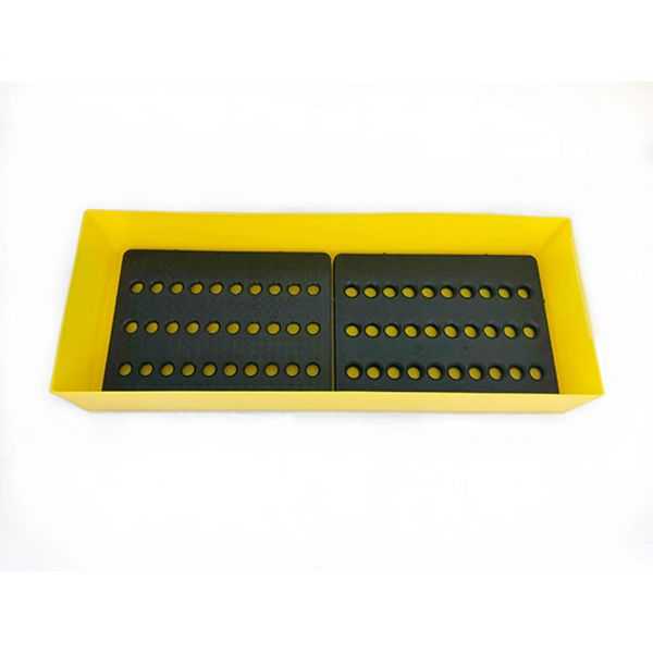 Bac de rétention avec caillebotis 60 litres anti uv 130x50 cm