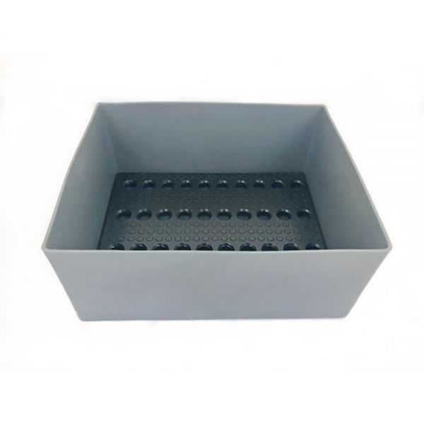 Bac de rétention avec caillebotis 44 litres anti uv 50x40 cm