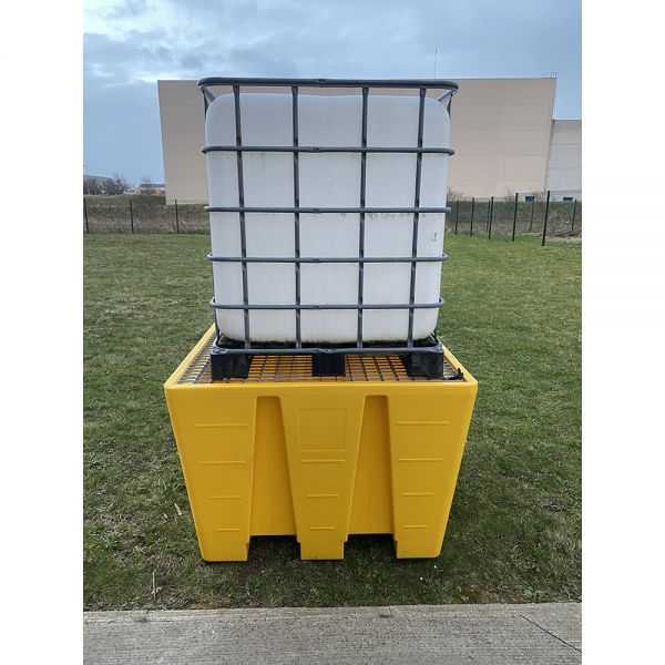 Bac de Rétention jaune 1100 l pour IBC