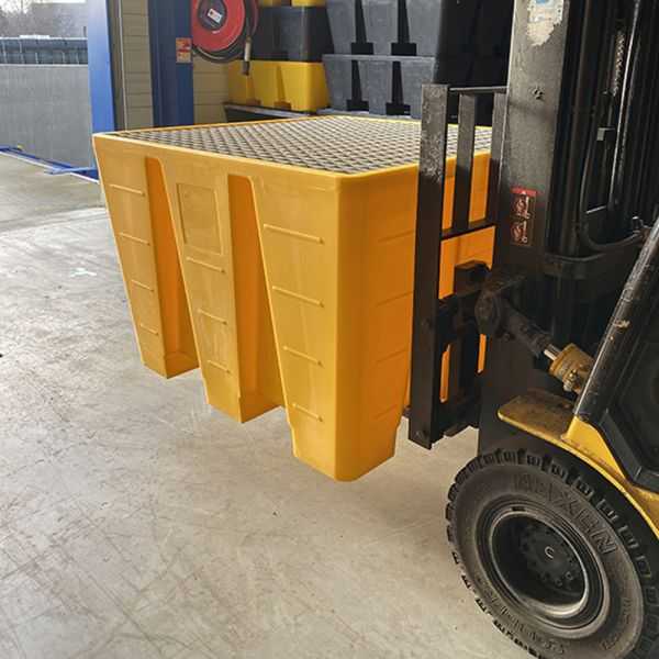 Bac de Rétention jaune 1100 l pour IBC
