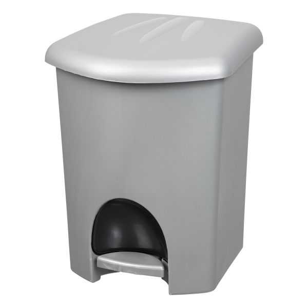 Poubelle de salle de bain avec pédale 16 litres