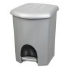 Poubelle de salle de bain avec pédale 16 litres