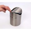 Poubelle de table en inox 0,7 litre