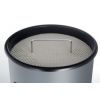 Poubelle à papier en métal ronde 17 litres avec cendrier