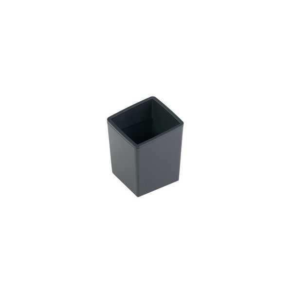 Petite poubelle de table rectangulaire en plastique