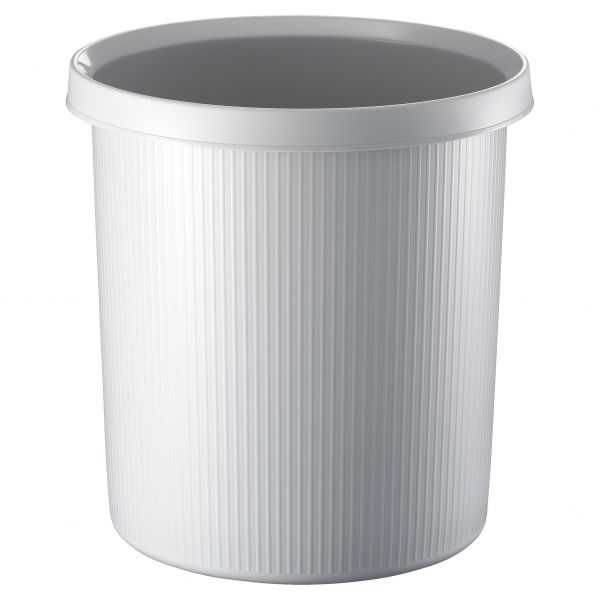 Corbeille à papier en plastique solide 18 litres