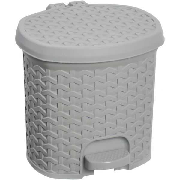 Poubelle pour Salle de Bain Elégante en Plastique 3 litres