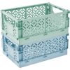 Caisse en Plastique Pliable 9,6 litres