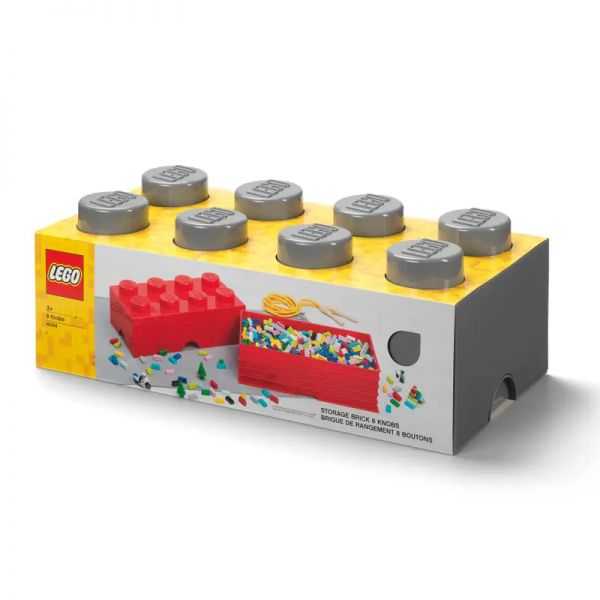 Brique de rangement Lego 8 tenons 12 Litres