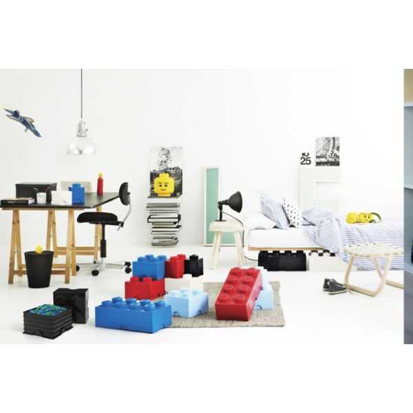 Brique de rangement Lego 8 tenons 12 Litres