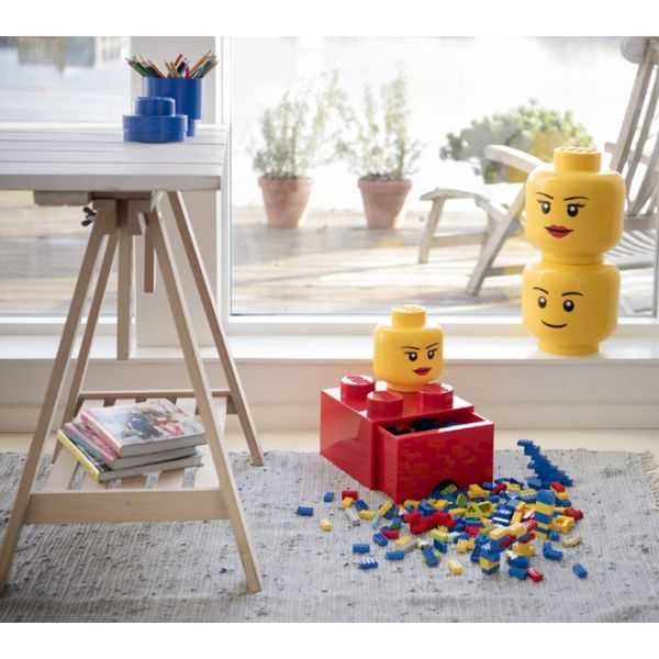 Grande Tête Lego pour rangement taille L storage head