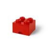 LEGO Brique tiroir STORAGE BRICK DRAWER 4, 1 tiroir, rouge