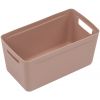 Bac de rangement élégant avec poignées 8 litres