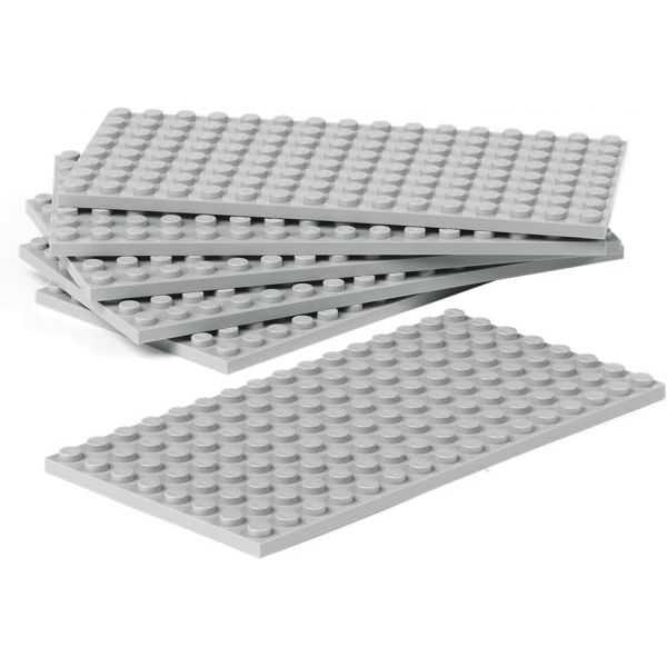 Vitrine Jeu et Exposition 2 niveaux 6 plaques LEGO