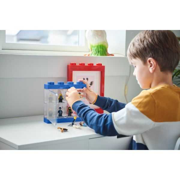 Vitrine pour 16 Figurines lego Display Case 16 Lego