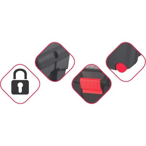 Grande Caisse de Rangement à Roulettes 200 litres