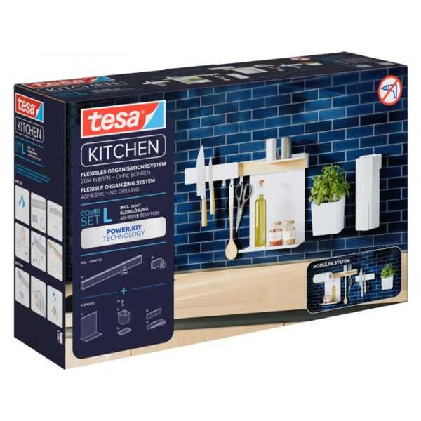 Kit Rangement Mural Cuisine 8 pièces L