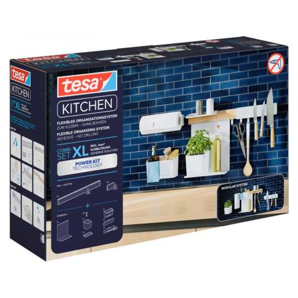 Kit Rangement Mural Cuisine 9 pièces XL