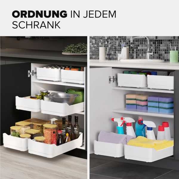 Tiroir coulissant pour rangement sous évier