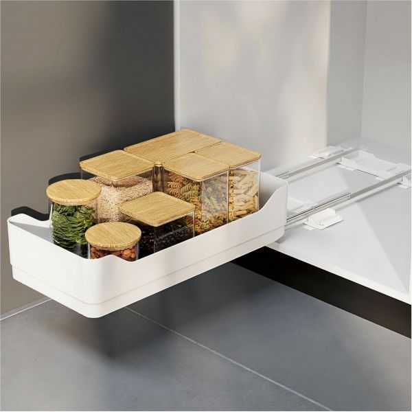 Tiroir coulissant pour rangement sous évier