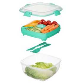 Lunch Box repas salade avec couverts 1,1 litre