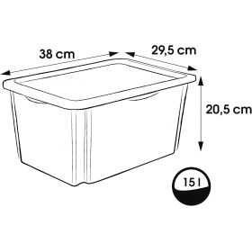 Boîte de Rangement Jouet Capybara 15 Litres