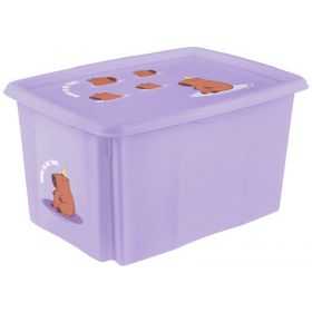 Boîte de Rangement Jouet Capybara 45 Litres