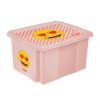 Boîte de Rangement Jouet Emoji Cœur 24 Litres