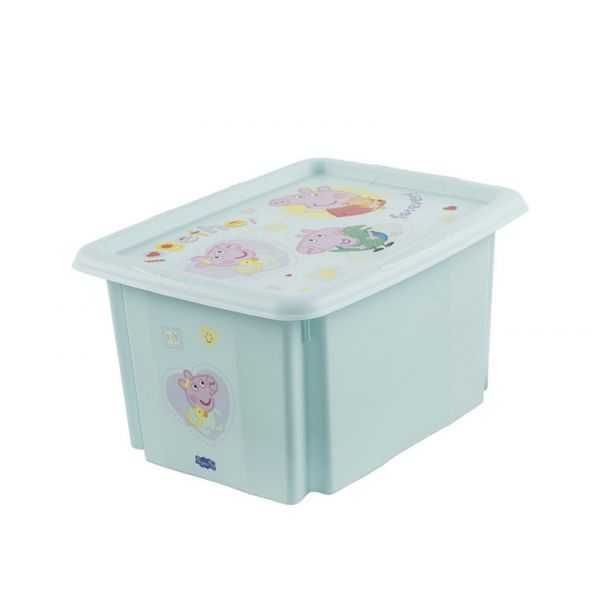 Boîte de Rangement Jouet Peppa Pig 15 Litres