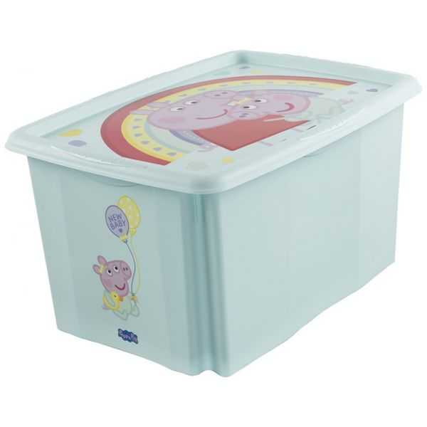 Boîte de Rangement Jouet Peppa Pig 45 Litres