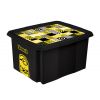 Boîte de Rangement Jouet Minions Mosaique 45 Litres