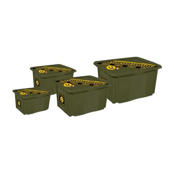 Boîte de Rangement Jouet Emoji Danger 45 Litres